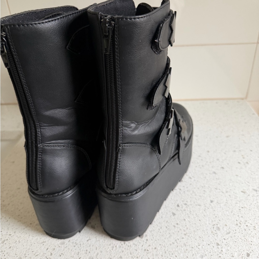 YRU Karmax Platform Women's Boots Size 8 - Picture 2 of 4